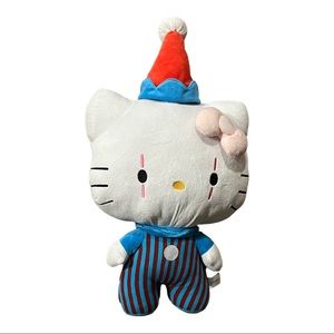 Hello Kitty | Toys | 2 Hello Kitty Clown Plush Sanrio White Blue Stuffed  Animal Fiesta Circus | Poshmark